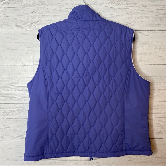 Free country reversible quilted thin puffer vest - Picture 3 of 7